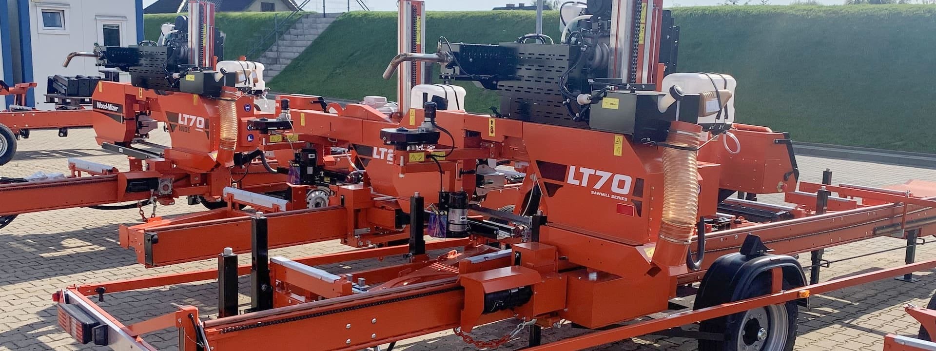 Nowy silnik G57 w trakach taśmowych Wood-Mizer LT70 i LT70WIDE